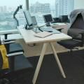 Pinnacle, Great Eastern | Products Seen: [Apex L-Shaped Table & Astrid Highback Office Chair]